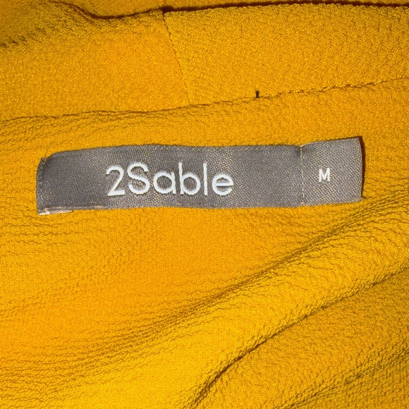 Elegant Yellow Women's Blazer - Picture 5 of 5